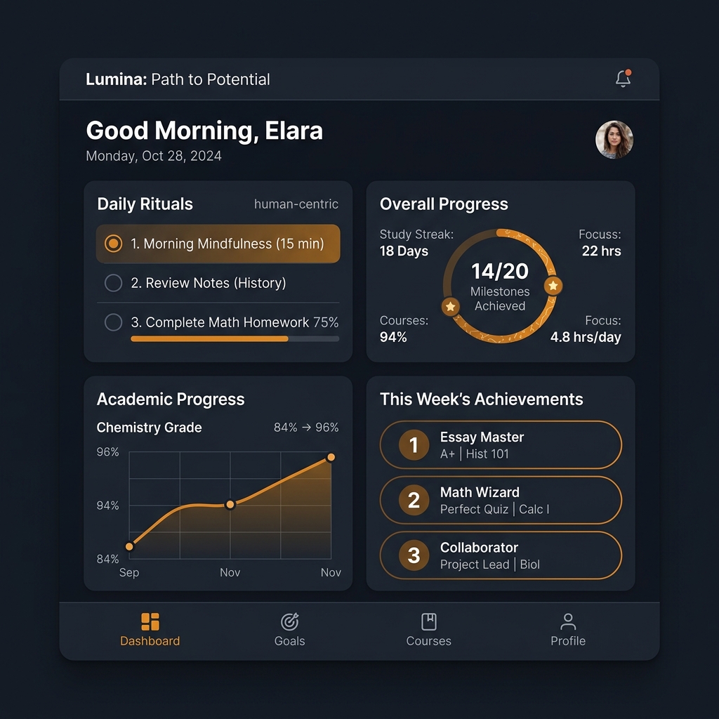 Revise Branded School App UI
