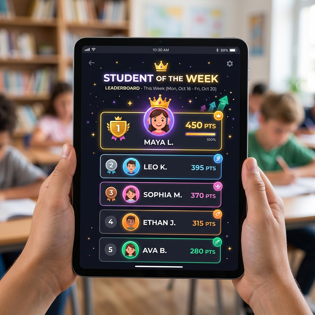 Revise Gamified Leaderboard